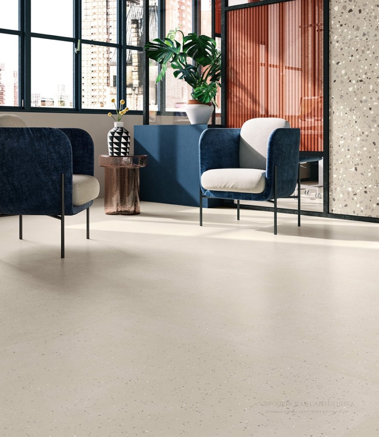 Sant'Agostino Керамогранит Deconcrete De-Micro Sand 6060, 60x60 - изображение 1