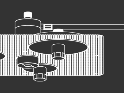 Скрытая часть CeaDesign INC 45 для верхнего душа