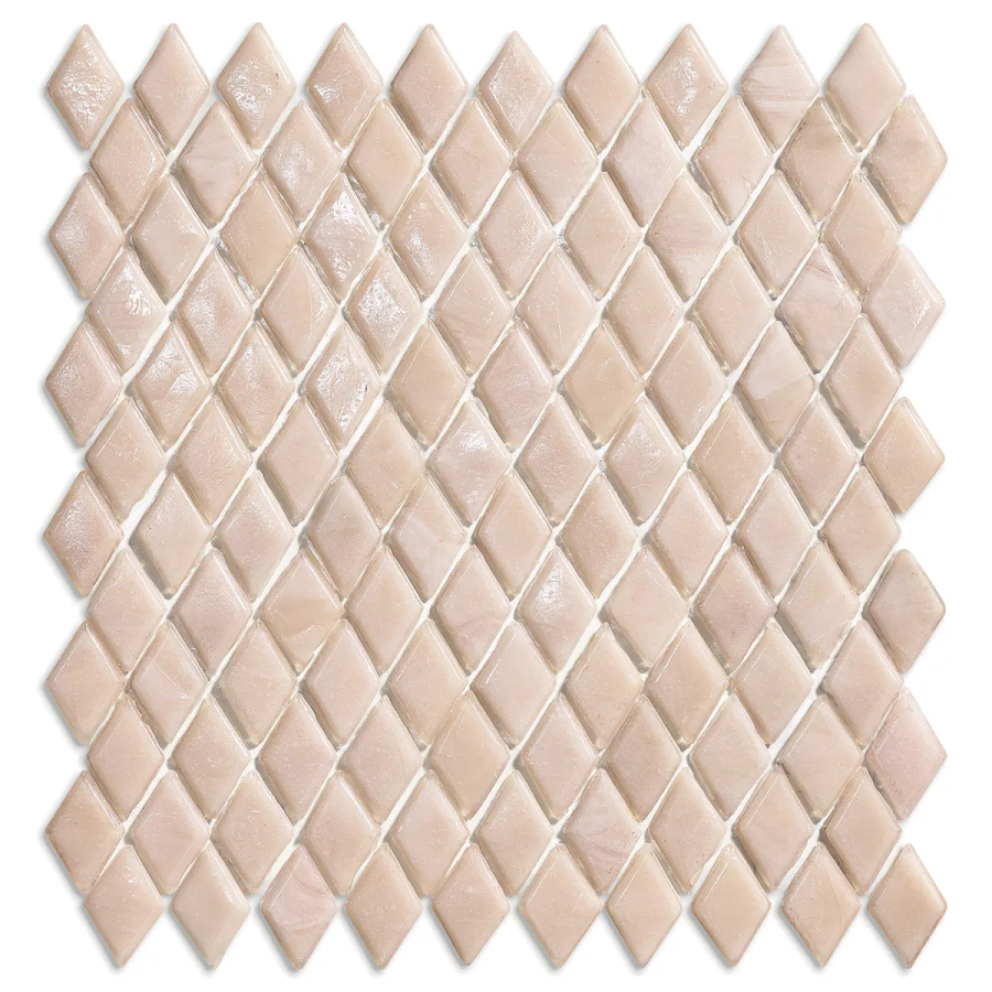 Sicis Стеклянная мозаика Diamond ITEM H1 Natrolite chips size 23х40 mm sheet size 229x272 mm