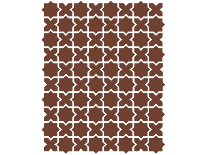 На изображении товар Etruria Керамогранит Xxs Zelije - 5X5 Stella Mattone от официального представителя в Москве