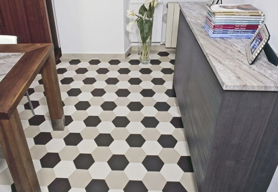Etruria Керамогранит Hex 15X17 Esagono Tortora - изображение 4