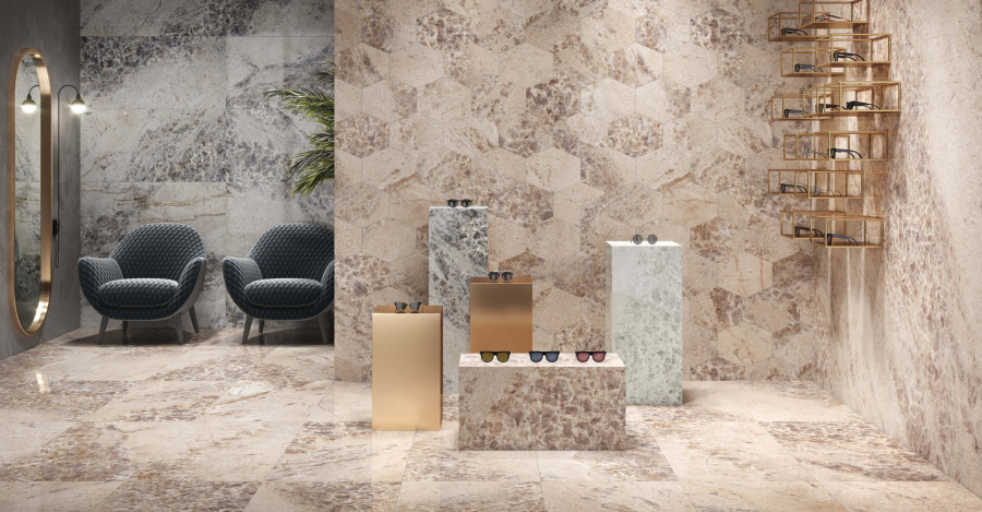 FMG Керамогранит Select Gem rose lucidato 120x60 8мм - изображение 3