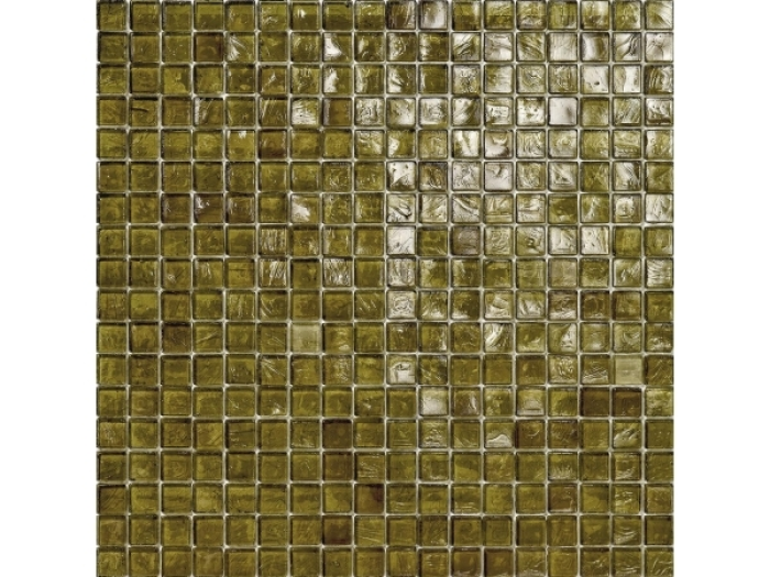 На изображении товар Sicis Стеклянная мозаика Waterglass Topaz 29 chips size 15х15 mm sheet size 295x295 mm от официального представителя в Москве
