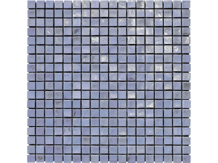 На изображении товар Sicis Стеклянная мозаика Murano Smalto Indaco 1 chips size 10x10 mm sheet-size 295x295 mm от официального представителя в Москве