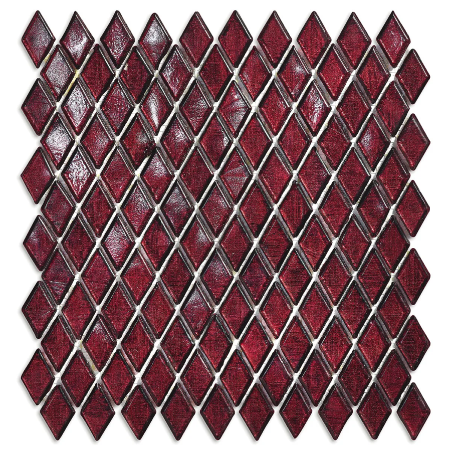Sicis Стеклянная мозаика Diamond ITEM 02 Edcora chips size 23х40 mm sheet size 259x266 mm