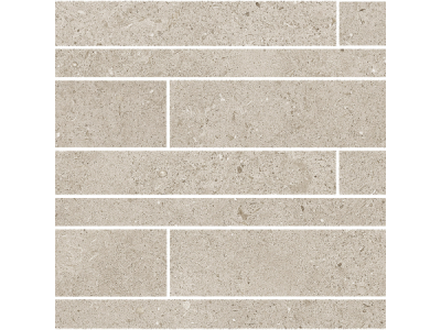 На изображении товар TerratintaCeramics мозаика, керамогранит Lagom Matt Beige Brick Wall Mosaic 30x60 / 9.5 от официального представителя в Москве