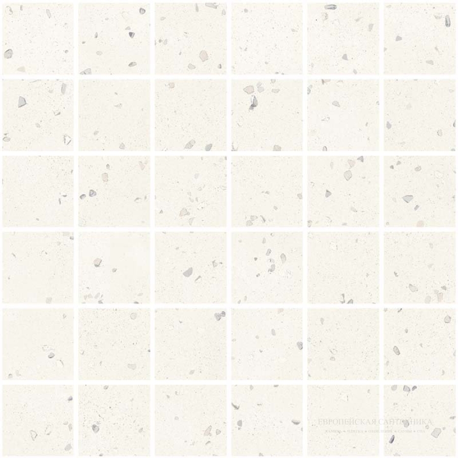 Sant'Agostino Керамогранит Deconcrete Mos.de-Micro White, 30x30