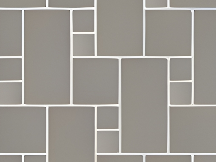 На изображении товар Micro. Керамогранит Microtiles Offset Mix Glaze Grey 35,1x30,1 от официального представителя в Москве