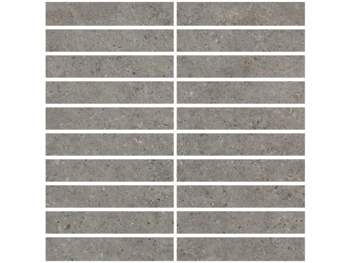 На изображении товар Living Ceramics Керамогранит Bera&Beren Dark grey Mosaic 315 Bush hammered 29,8x29,8 от официального представителя в Москве