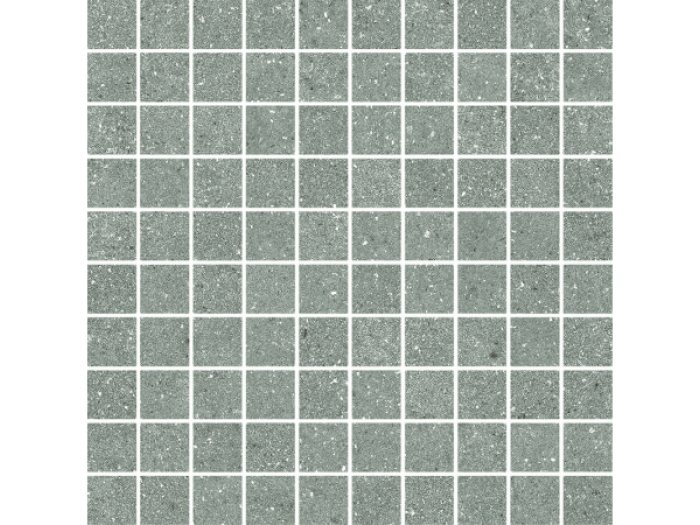 На изображении товар Terratinta Ceramics Мозаика, керамогранит Grained Matt Green Copper Mosaic 30x30 (3x3) / 10.0 от официального представителя в Москве