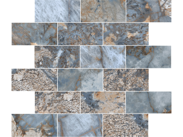 На изображении товар La Fabbrica Ava Керамогранит Muretto Gemstone Ocean nat\ret 30x30 от официального представителя в Москве