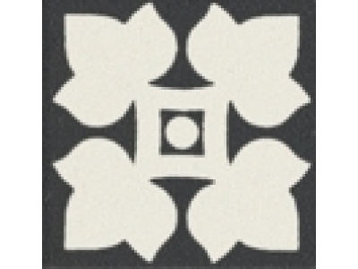 CERAMICHE GRAZIA Вставка OLD ENGLAND TOZZETTO DECORO BLACK 4X4 DOVER