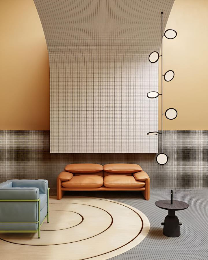 Appiani Мозаика, керамогранит Pastelli Ostrica 30x30 (1.25x3.75 ) - изображение 8