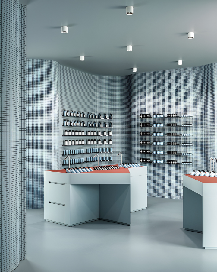 Appiani Мозаика, керамогранит Pastelli Ostrica 30x30 (1.25x3.75 ) - изображение 6