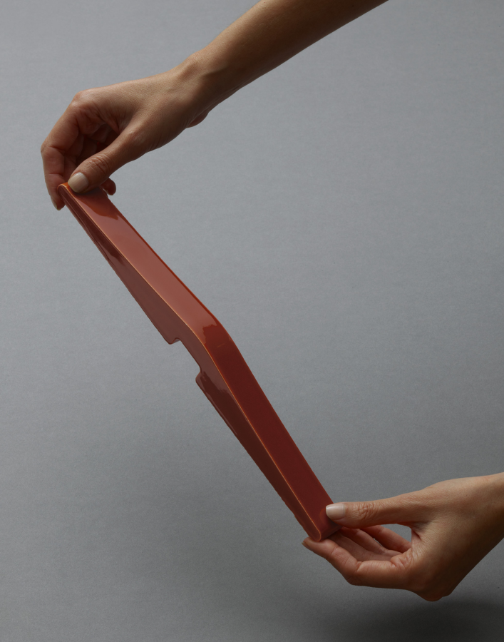 Mutina Керамическая плитка Adagio Rosso 2,7x30 - изображение 4