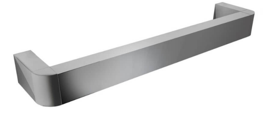 Полотенцесушитель Margaroli Panorama, электрический, 450х90х45 мм, цвет Brushed nickel