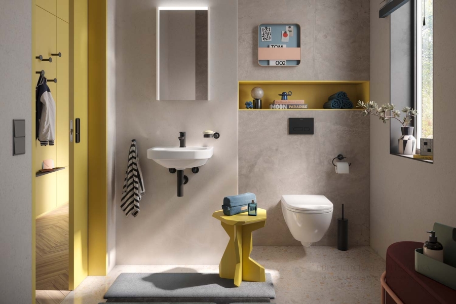 Ёршик для унитаза Duravit D-Code напольный, h-385 мм, латунь, цвет хром - изображение 5