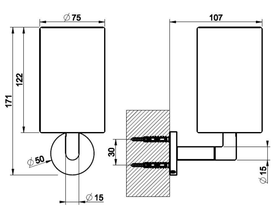 Стакан Gessi Anello, настенный, цвет White/Finox Brushed Nickel - изображение 2