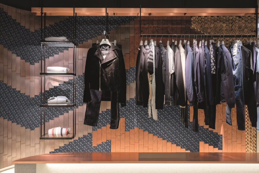 Appiani Керамическая мозаика Denim Ondulato 001 30x30 (1.2) - изображение 10