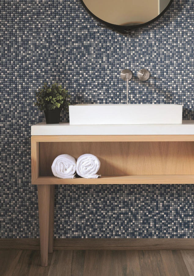 Appiani Керамическая мозаика Denim Ondulato 001 30x30 (1.2) - изображение 1