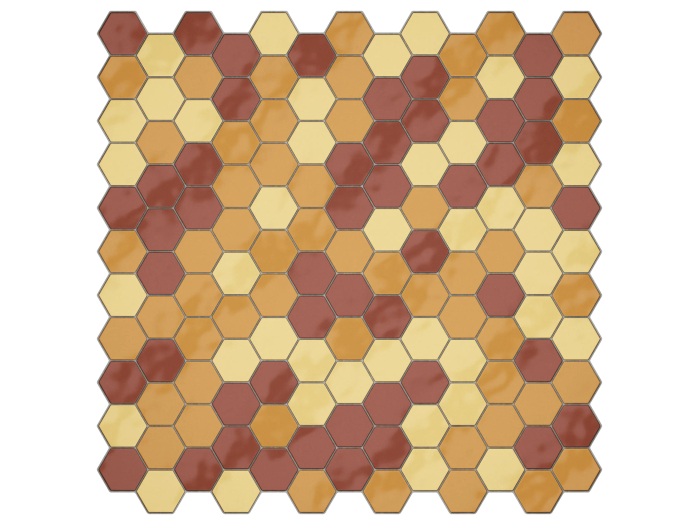 На изображении товар Appiani Керамическая мозаика Eden XEDN6G3 glossy 30x30 (2.5x2.8 ) от официального представителя в Москве