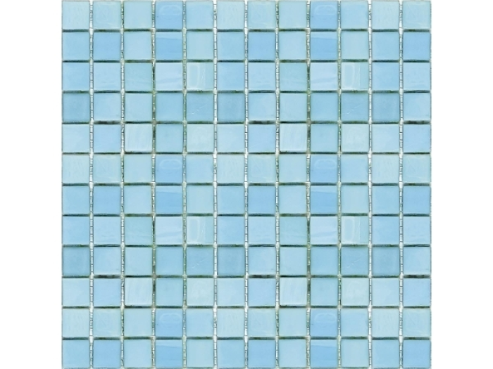 На изображении товар Sicis Стеклянная мозаика Pluma Gregal chips size 15x15 mm sheet size 295x295 mm от официального представителя в Москве