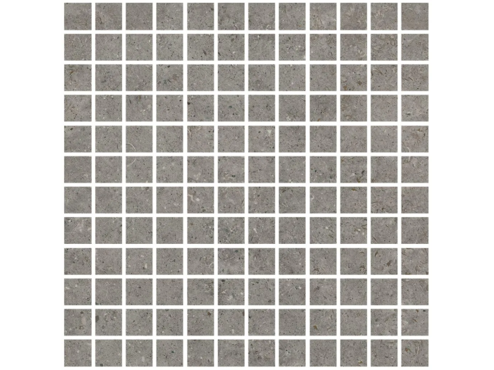 На изображении товар Living Ceramics Керамогранит Bera&Beren Dark grey Mosaic 25 Bush hammered 25 29,8x29,8 от официального представителя в Москве