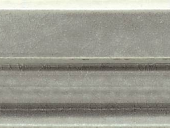 На изображении товар CERAMICHE GRAZIA Бордюр FORMAE TORO 6,5X26 STEEL от официального представителя в Москве