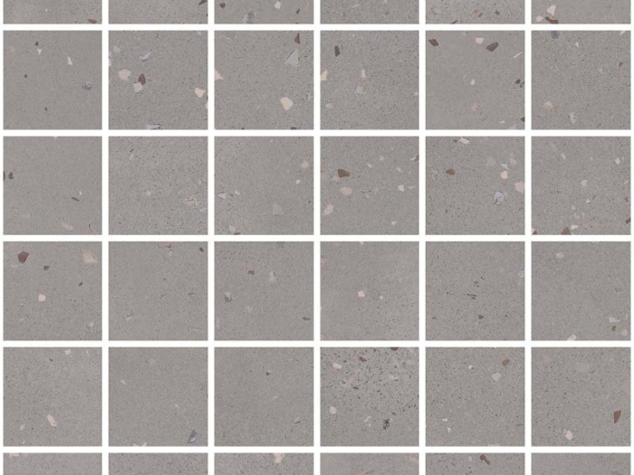 На изображении товар Santagostino Керамогранит Deconcrete Mosaico De-Micro Grey, 30x30 от официального представителя в Москве