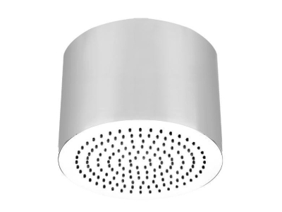 На изображении товар Верхний душ Gessi Segni Tondo, Ø218xH270 мм, для монтажа в потолок, цвет Mirror Steel от официального представителя в Москве