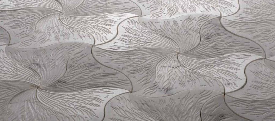 Akros Venezia Камень Dogma Classic Hartifizio LN3D Bianco Carrara 19,7х18,75х1