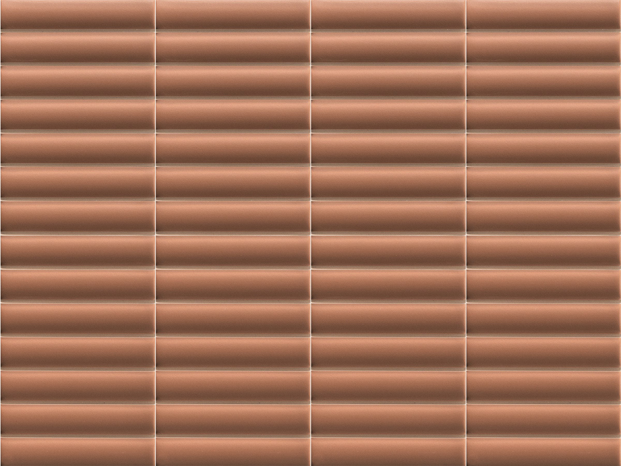 Micro. Керамогранит 3D Forms Fluted Cotto 10X30 - изображение 5