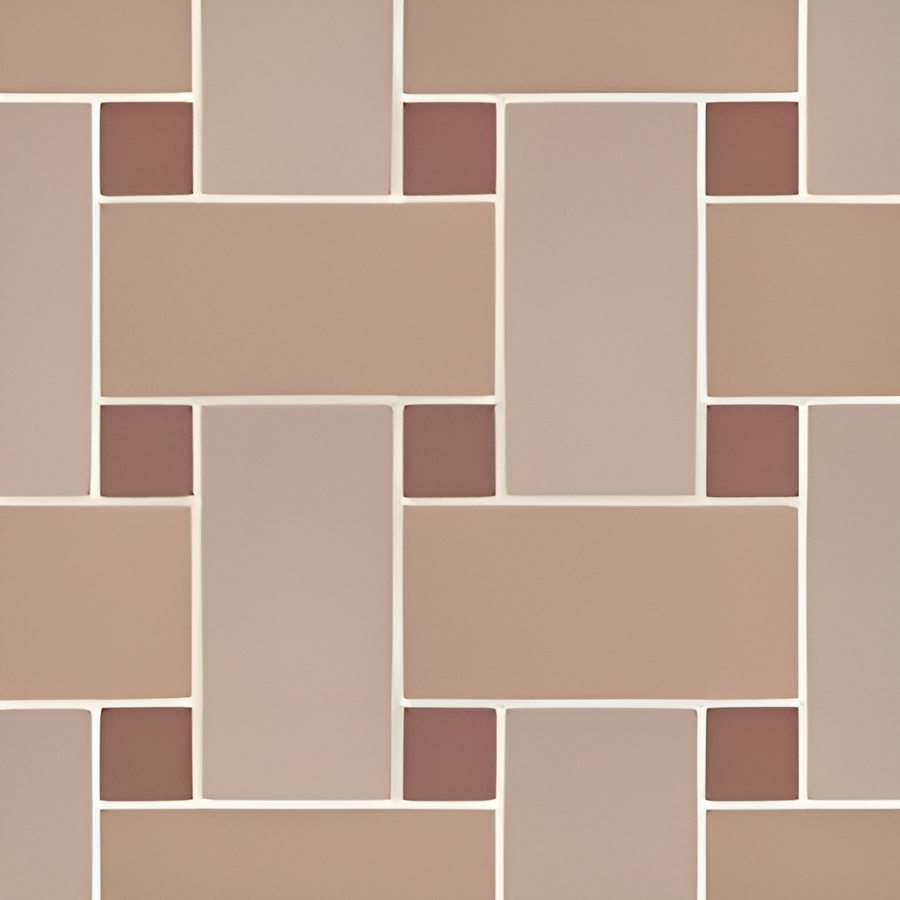 Micro. Керамогранит Microtiles Ancient Mix Terracotta/Cotto/Klinker 30,1x30,1