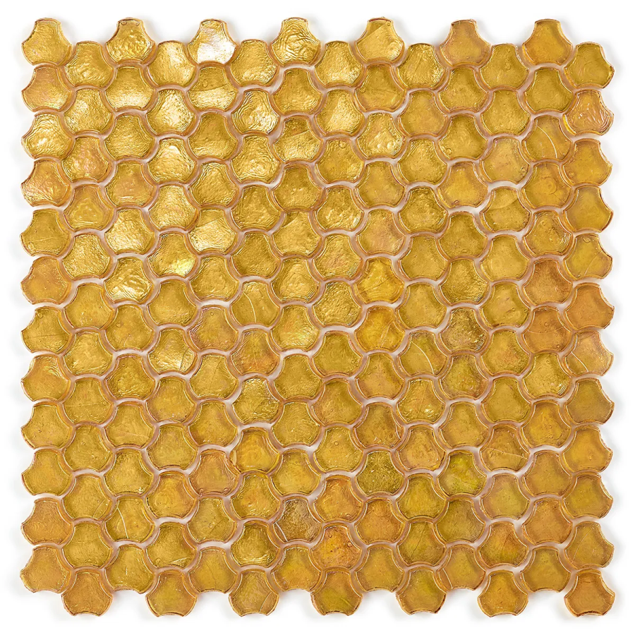 Sicis Стеклянная мозаика Clover Spice chips size 25 mm sheet-size 286x283 mm