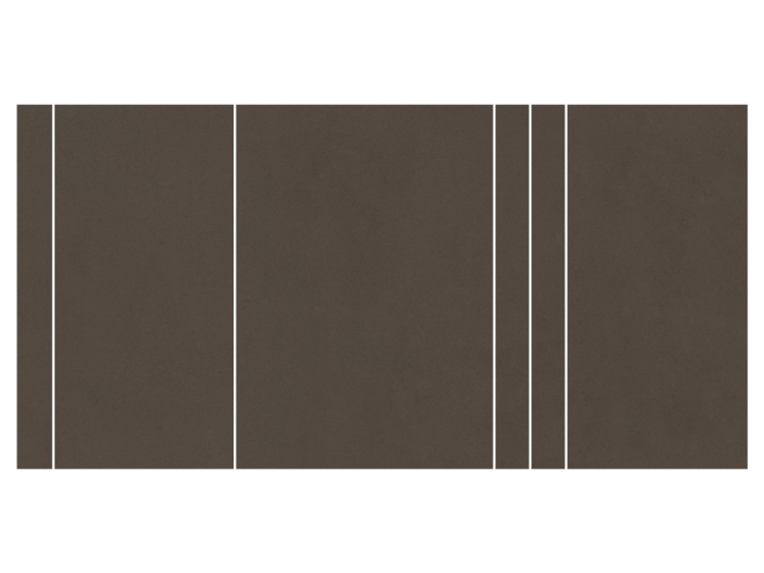 На изображении товар Living Ceramics Керамогранит Cava Pattern 1 Brown Natural 29,8x59,8 от официального представителя в Москве