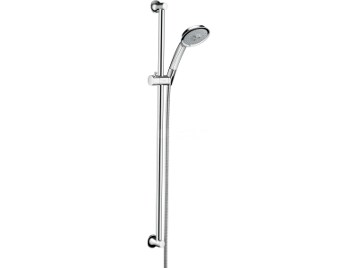 Душевой гарнитур Hansgrohe Raindance Classic 100 AIR 3jet/Unica'Classic, штанга 900 мм, душевой шланг 1600 мм, цвет хром