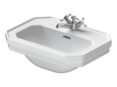 Раковина Duravit Series 1930 подвесная, 500х365 мм, с 1 отверстием под смеситель, цвет белый глянцевый