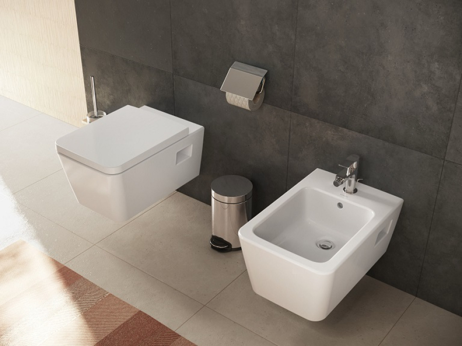 Бумагодержатель Hansgrohe AddStoris, настенный, с крышкой, цвет хром - изображение 2