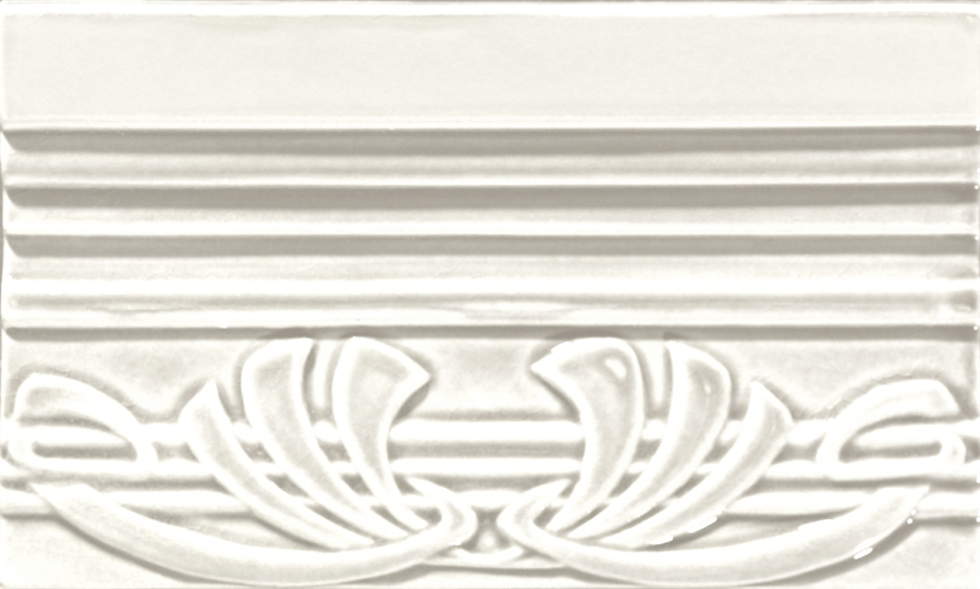 CERAMICHE GRAZIA Бордюр EPOQUE TERMINALE DECO 12X20 BIANCO MATT