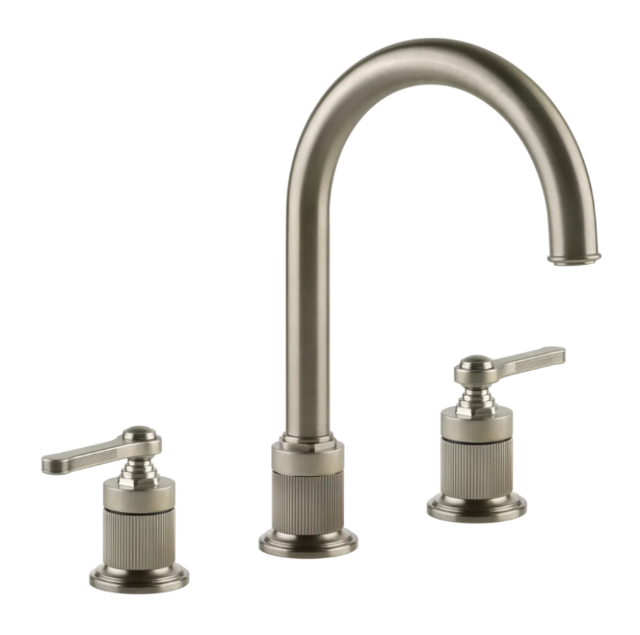 Cмеситель для раковины Gessi Venti20, с зонтичным изливом, донный клапан, цвет Finox Brushed Nickel