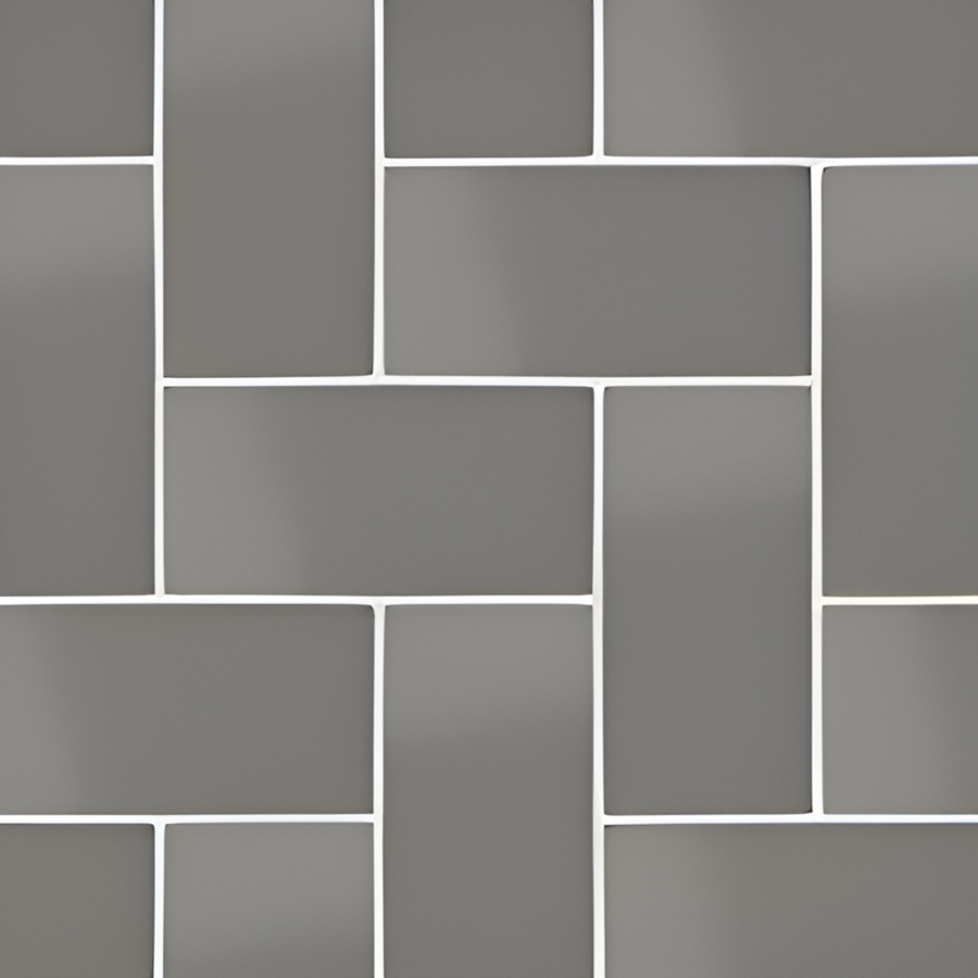 Micro. Керамогранит Microtiles Herringbone Glaze Mud 40,2x40,2