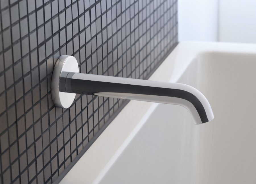 Излив для ванны Duravit C.1 настенный, L- 205 мм, цвет хром - изображение 2