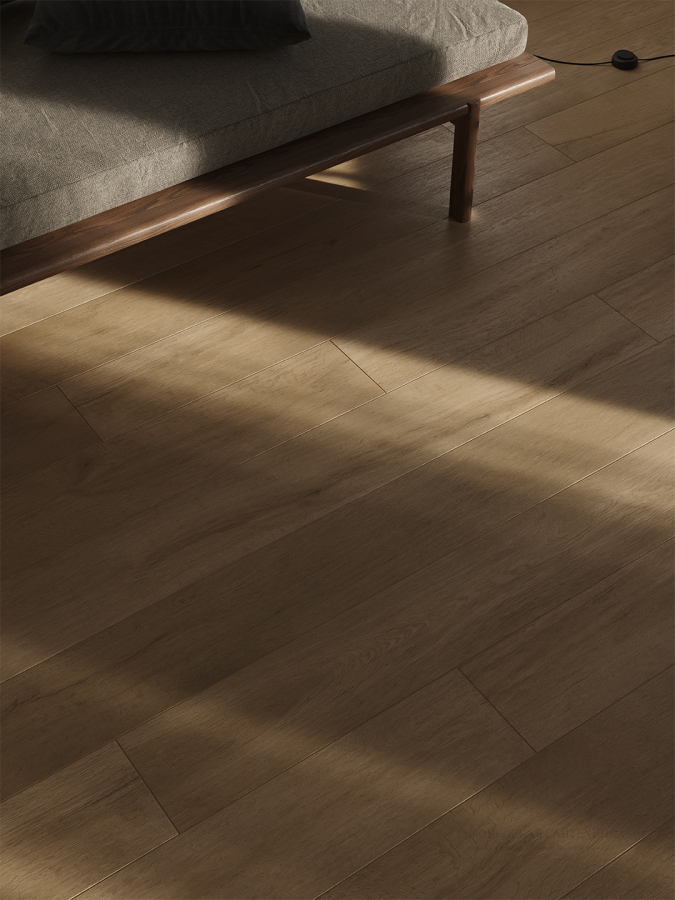 Living Ceramics Керамогранит Niu Light Walnut Soft textured 22,3x199,8 - изображение 1