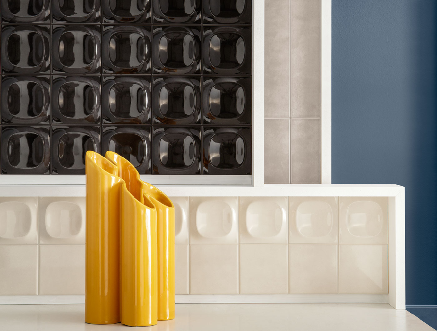 Sartoria Керамическая плитка Pop Groovy Latte Glossy 10x10 - изображение 6