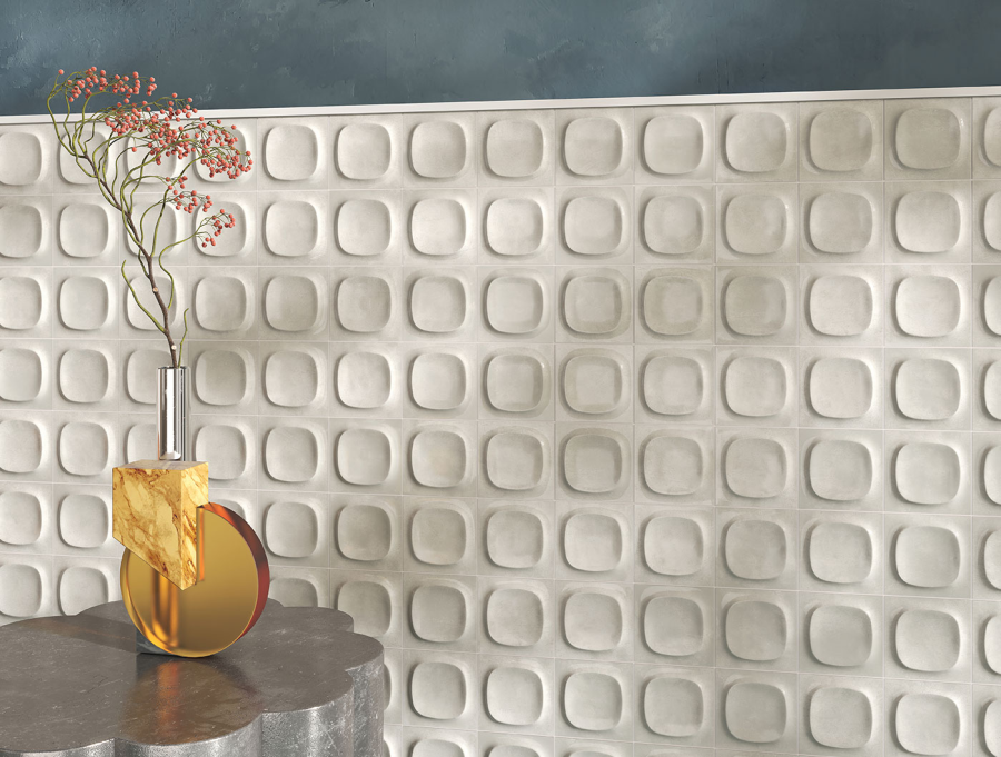 Sartoria Керамическая плитка Pop Groovy Latte Glossy 10x10 - изображение 3