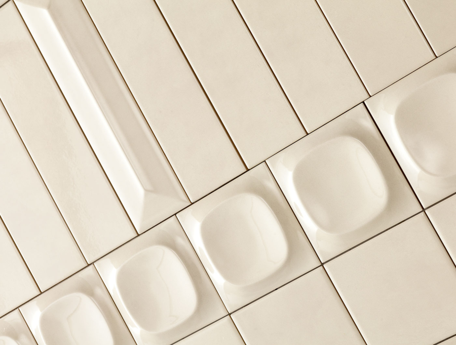 Sartoria Керамическая плитка Pop Groovy Latte Glossy 10x10 - изображение 4