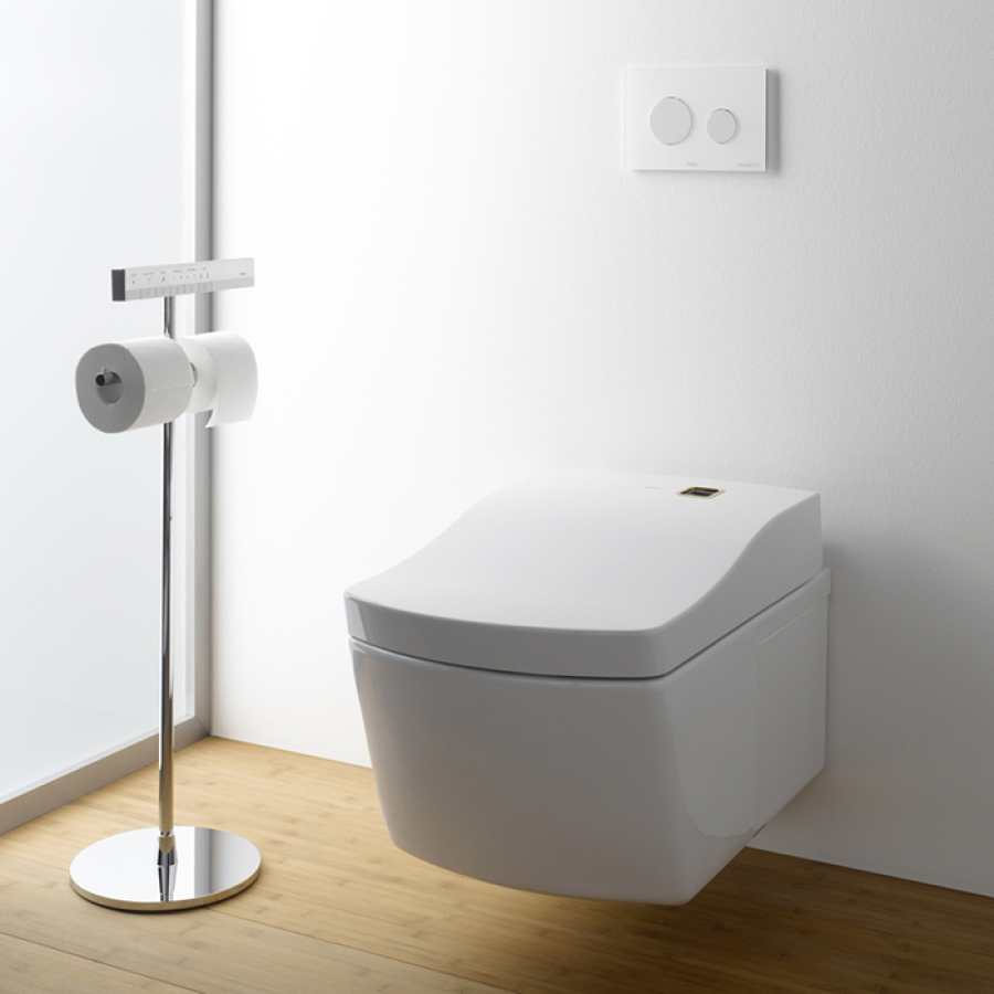 Крышка-биде Toto Neorest AC 2.0 Washlet 423×675×119 мм, омывание теплой водой, обогреваемое сиденье, дезодоратор, сушка ewater+ - изображение 3