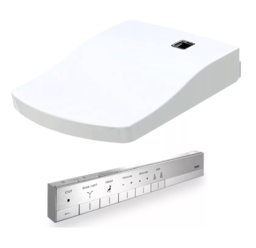 Крышка-биде Toto Neorest AC 2.0 Washlet 423×675×119 мм, омывание теплой водой, обогреваемое сиденье, дезодоратор, сушка ewater+