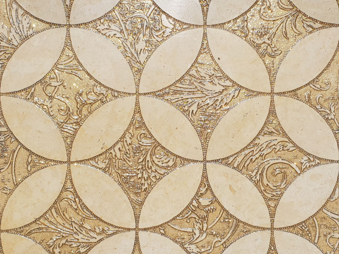 На изображении товар Akros Venezia Камень Avantgarde Lumen Old G Royal Beige Gold Powder 80X80X1 от официального представителя в Москве