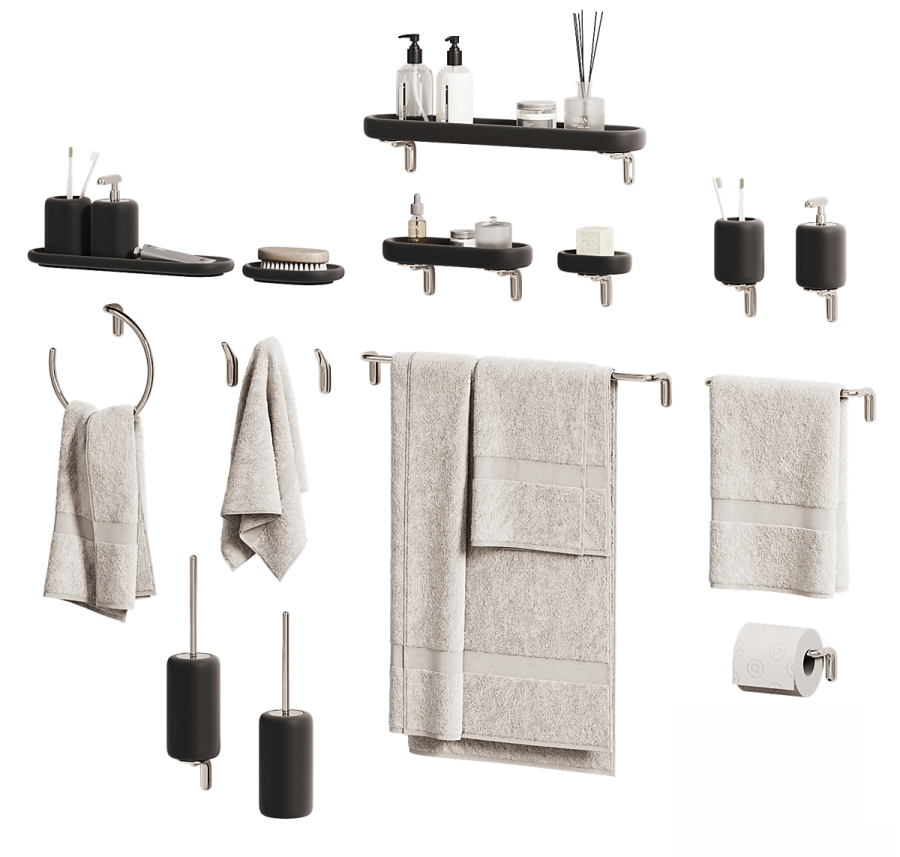 Крючок Gessi Goccia, настенный, цвет Chrome Brushed - изображение 2